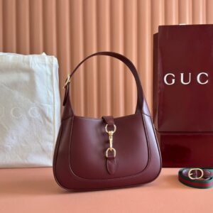 Gucci Jackie 1961 Burgundy Gold