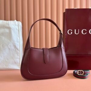 Alternative view of Gucci Jackie 1961 Burgundy Gold