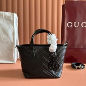Gucci Marmont Tote Bag Black