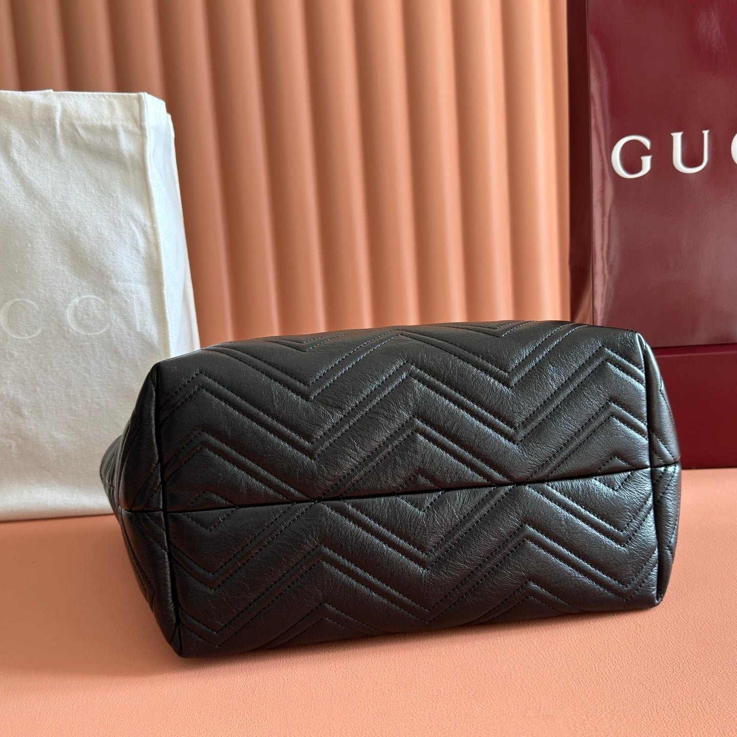Gucci Marmont Tote Bag Black - Afbeelding 4