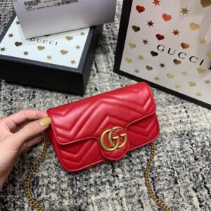 Gucci Marmont Red Gold Mini