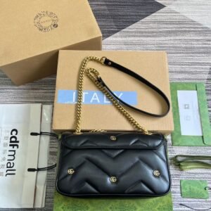 Alternative view of Gucci Marmont Black Gold