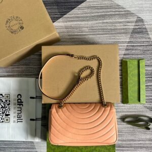 Alternative view of Gucci Marmont Peach Gold