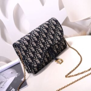 Alternative view of Dior Saddle Pouch with Chain