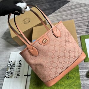 Alternative view of Gucci Ophidia Shoulder Bag in Pink