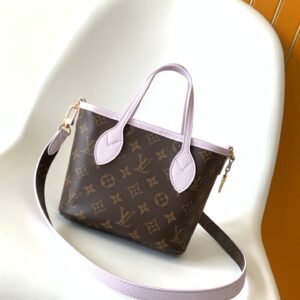 Alternative view of Louis Vuitton Inside Out Neverfull in Brown Lilac