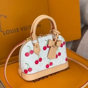 Alternative view of Louis Vuitton x Takashi Murakami Alma BB Cherry