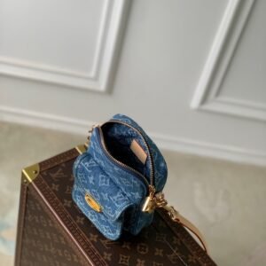 Alternative view of Louis Vuitton Denim Blue Pochette