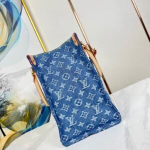 Alternative view of Louis Vuitton OnTheGo MM Blue Denim Monogram