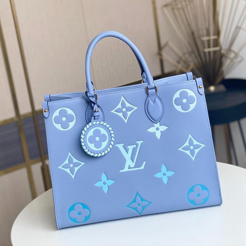 Louis Vuitton OnTheGo MM Blue