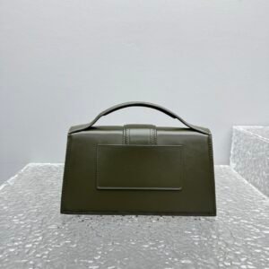 Alternative view of Jacquemus Le Grand Bambino Dark Khaki Silver