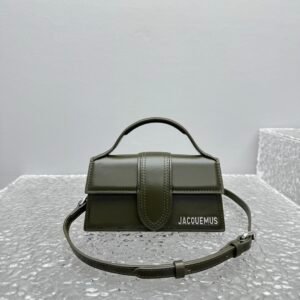 Jacquemus Bambino Dark Khaki Silver