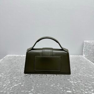 Alternative view of Jacquemus Bambino Dark Khaki Silver