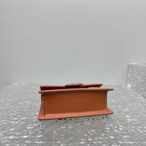 Alternative view of Jacquemus Bambino Light Brown Gold