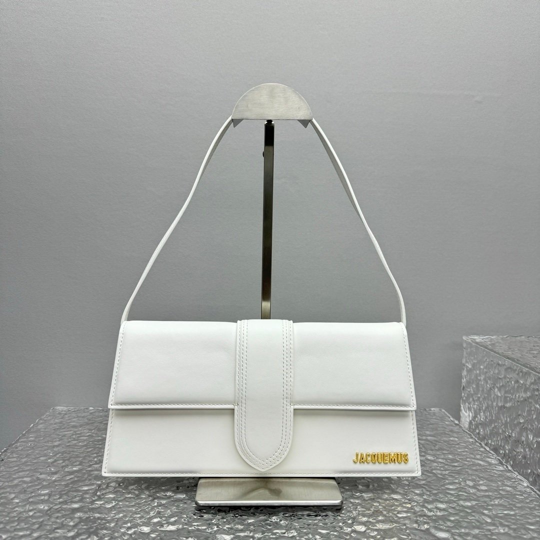 Jacquemus Bambino Long White Gold