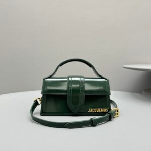 Jacquemus Bambino Dark Green Gold
