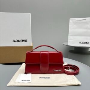 Jacquemus Le Grand Bambino Red Silver
