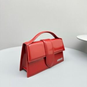 Alternative view of Jacquemus Le Grand Bambino Red Silver