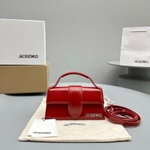 Jacquemus Bambino Red Silver