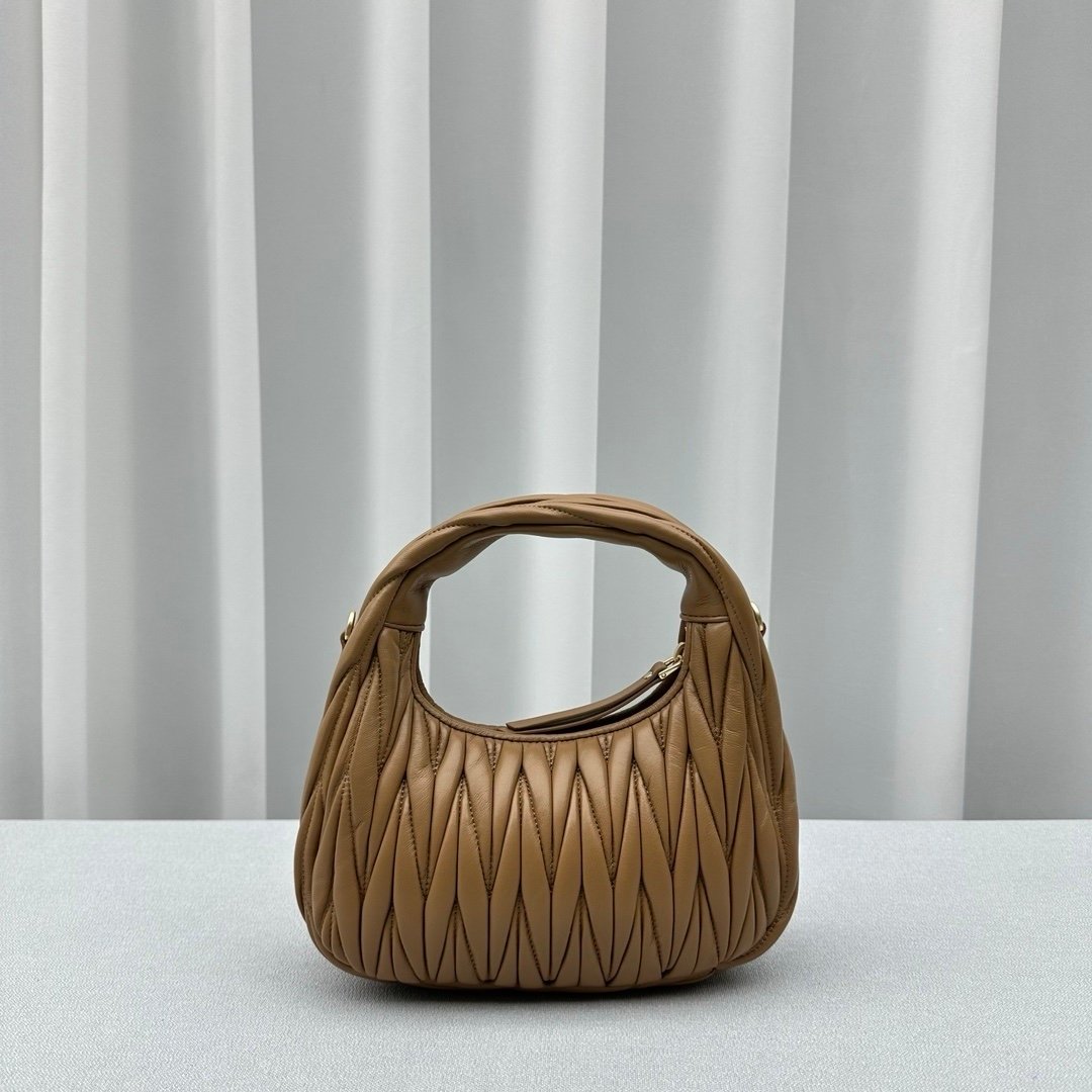 Miu Miu Small Wander Bag Caramel Gold - Afbeelding 2