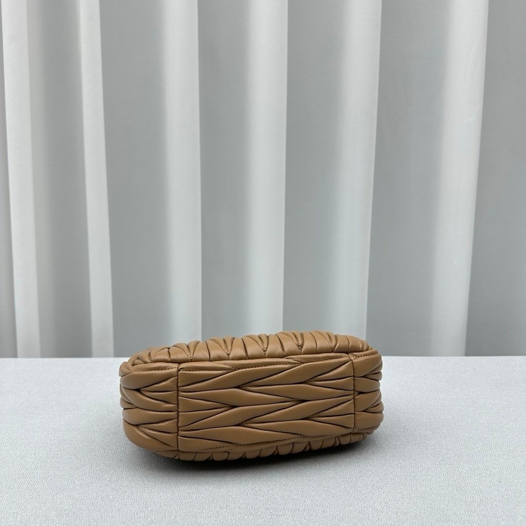 Miu Miu Small Wander Bag Caramel Gold - Afbeelding 4