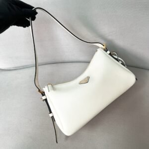 Alternative view of Prada Medium Aimée Bag White Gold