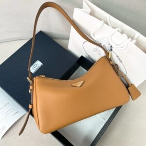 Prada Medium Aimée Bag Brown Gold