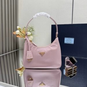 Prada Re-Edition 2005 Re-Nylon Pink Gold