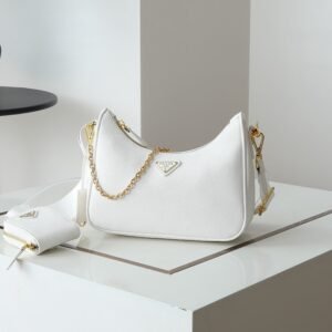 Prada Re-Edition 2005 White Gold