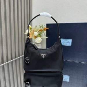 Prada Re-Edition 2005 Re-Nylon Black Silver