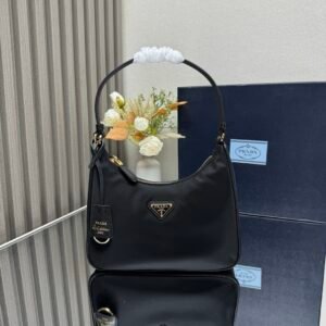 Prada Re-Edition 2005 Re-Nylon Black Gold