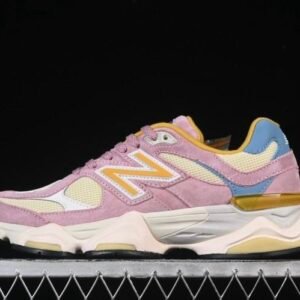 Alternative view of New Balance 9060 Pink Taffy Calcium