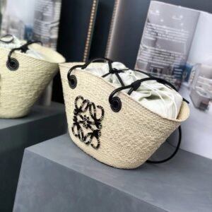 Alternative view of Loewe Anagram Small Basket Bag