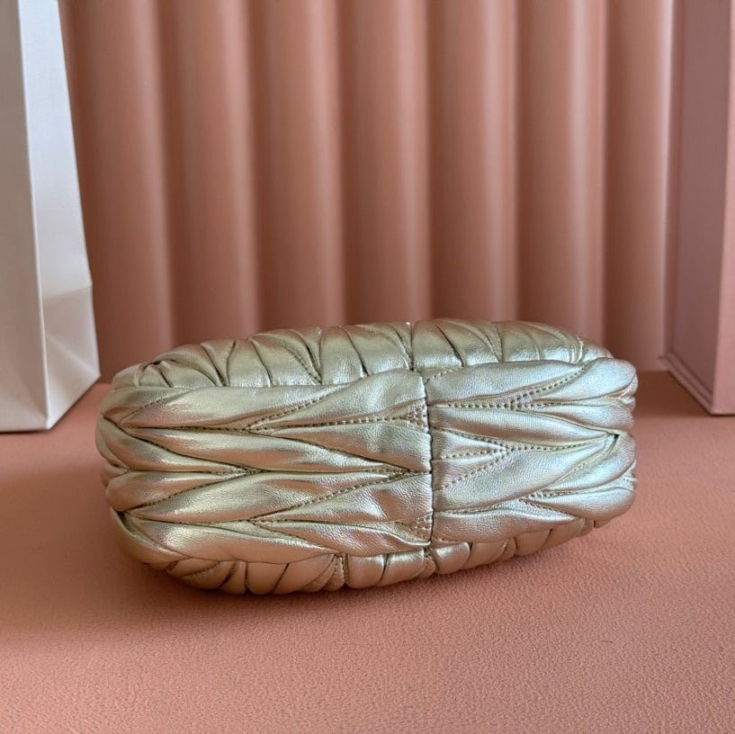 Miu Miu Mini Wander Bag Gold - Afbeelding 4