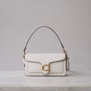 Coach Tabby Bag in White Gold