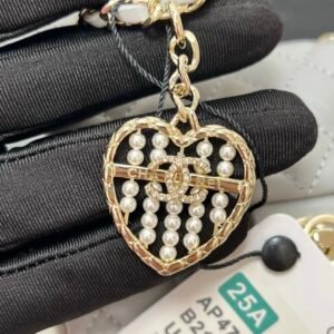 Alternative view of Chanel Mini Flap Charm Bag Grey