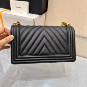 Alternative view of Chanel Boy Bag Black Gold