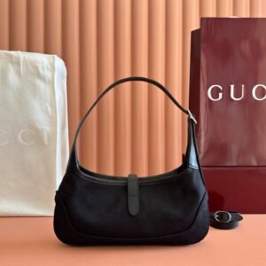 Alternative view of Gucci Jackie 1961 Black Silver Canvas
