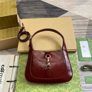 Gucci Jackie 1961 Burgundy Gold