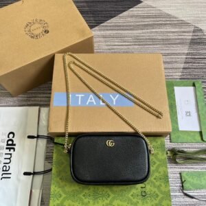 Gucci Marmont Black Gold