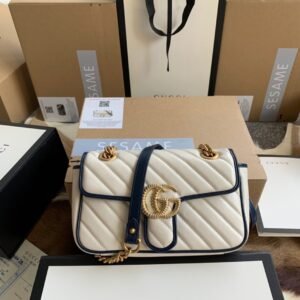 Gucci Marmont Cream White Black