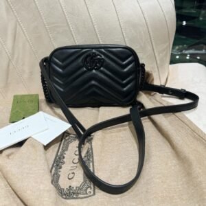 Gucci Marmont Shoulder Bag Black