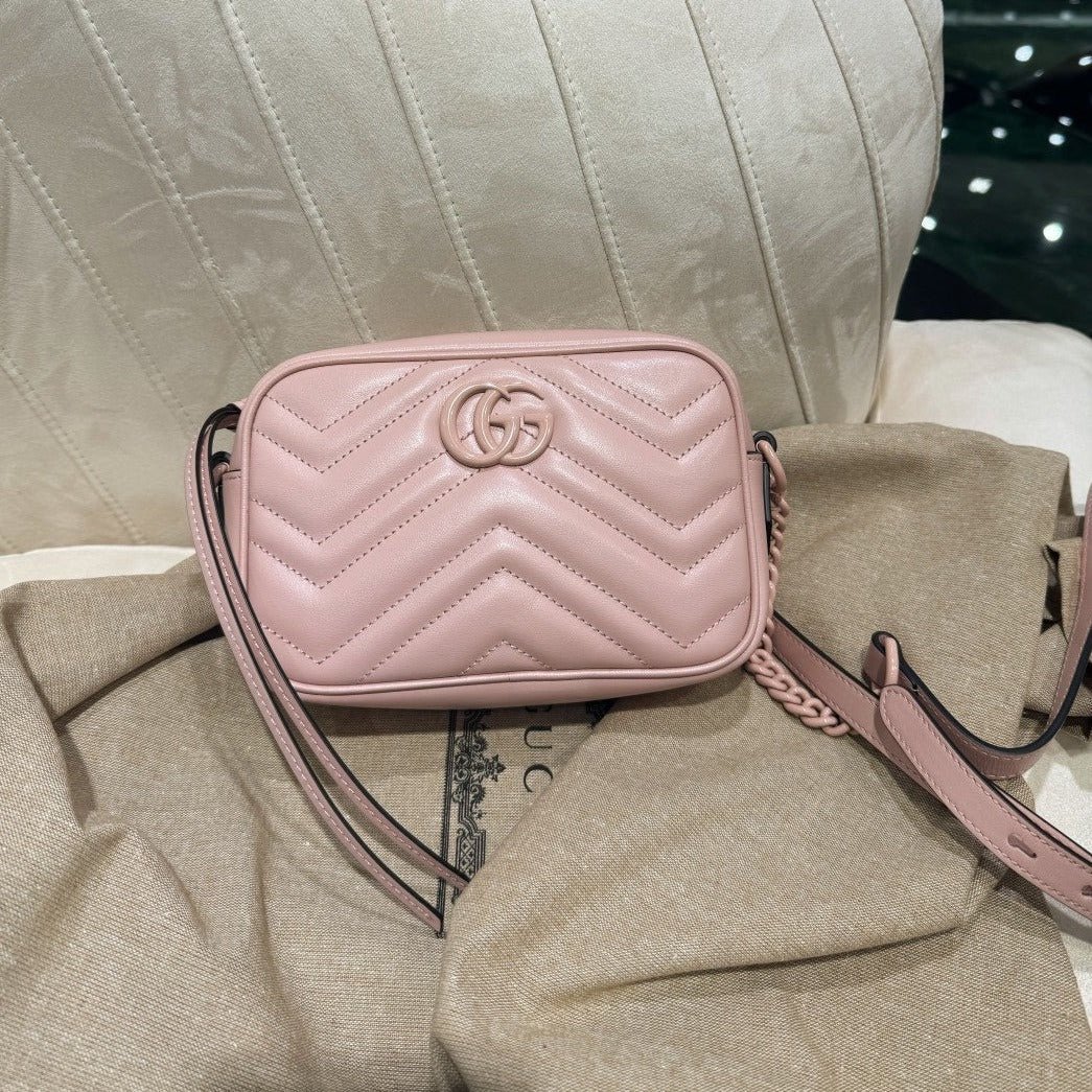 Gucci Marmont Shoulder Bag Light Pink