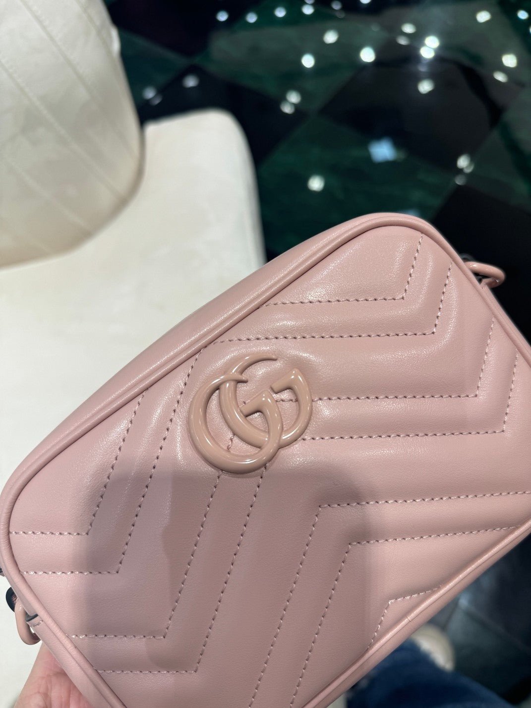 Gucci Marmont Shoulder Bag Light Pink - Afbeelding 3