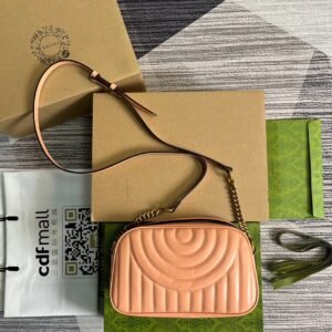 Alternative view of Gucci Marmont Peach Gold