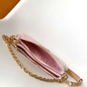 Alternative view of Louis Vuitton Denim Pink Pochette