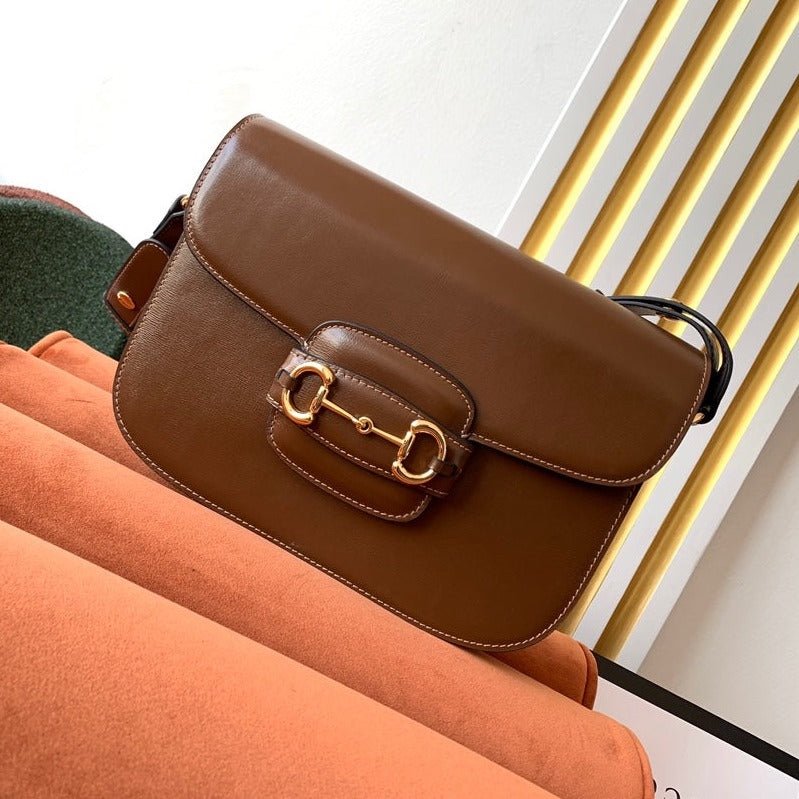 Gucci Horsebit 1955 Brown Gold in Medium