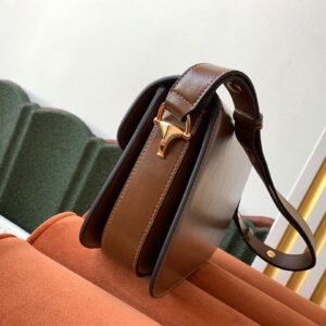 Alternative view of Gucci Horsebit 1955 Brown Gold in Medium