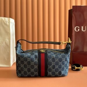 Gucci Vanity Top Handle Bag Blue