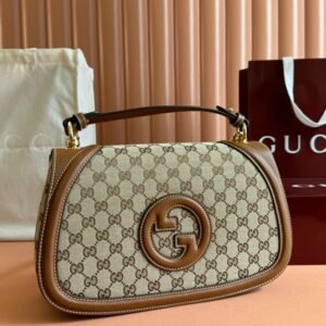 Gucci Blondie Large Bag Brown Beige
